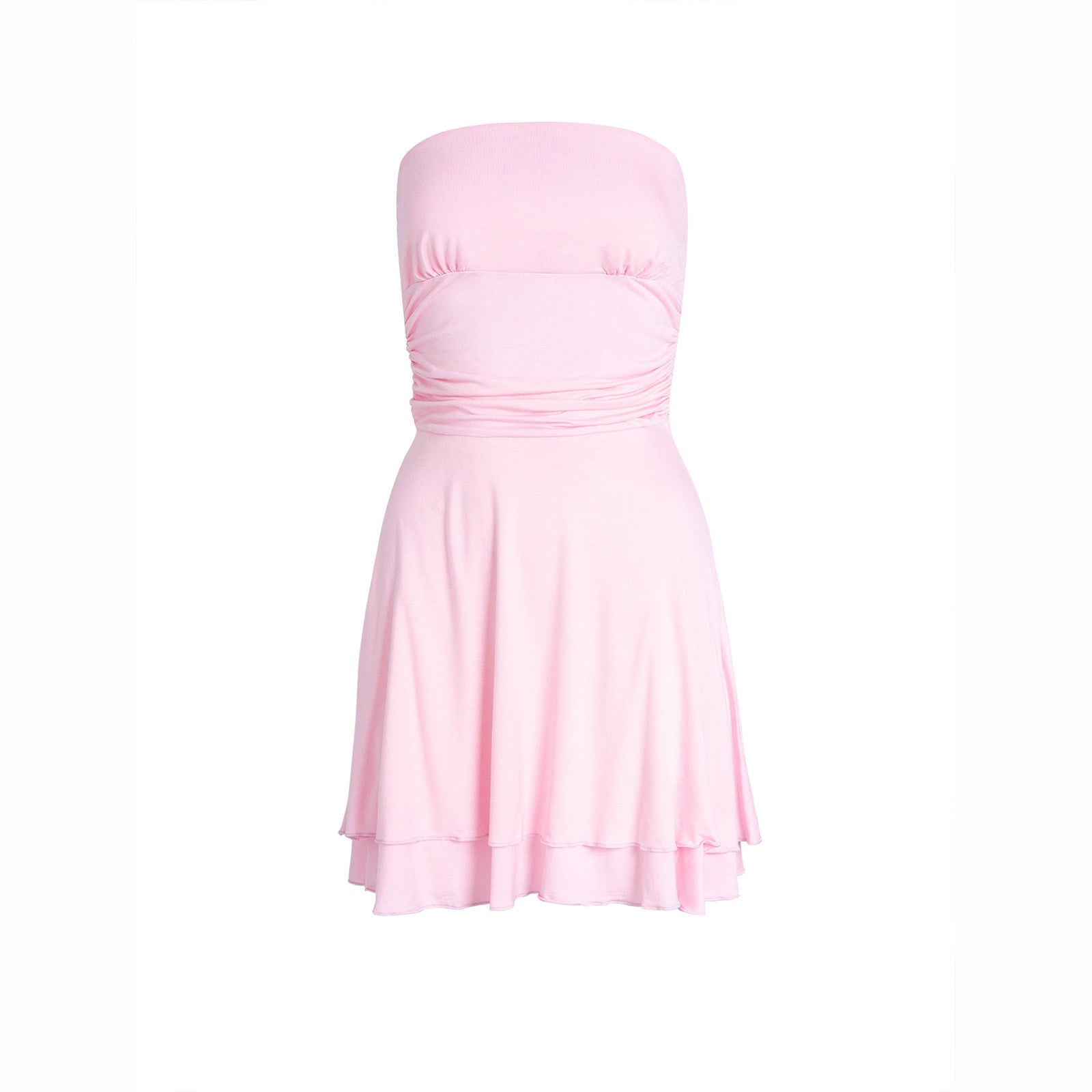 Chic Pleated Mini Dress for Women