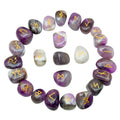 Amethyst Rune Stones - Viking Futhark Set
