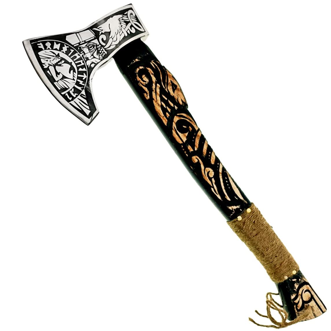 Norse Viking Tomahawk Axe - Viking Axe Camping Axe Hatchet