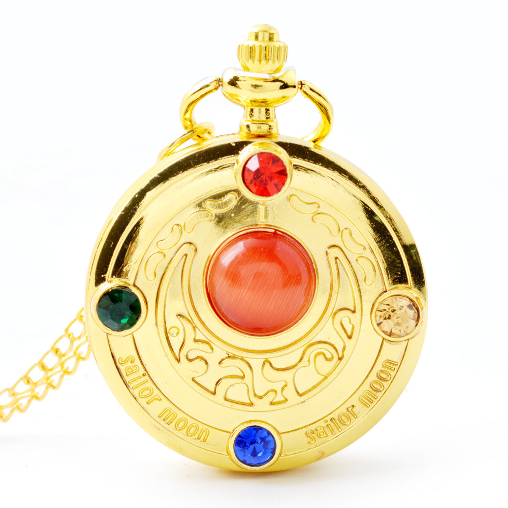 Strange pocket watch.