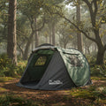 2 Person Easy Pop Up Camping Tent Waterproof Windproof Automatic Setup Lightweight Camping Tent with Extra Storage