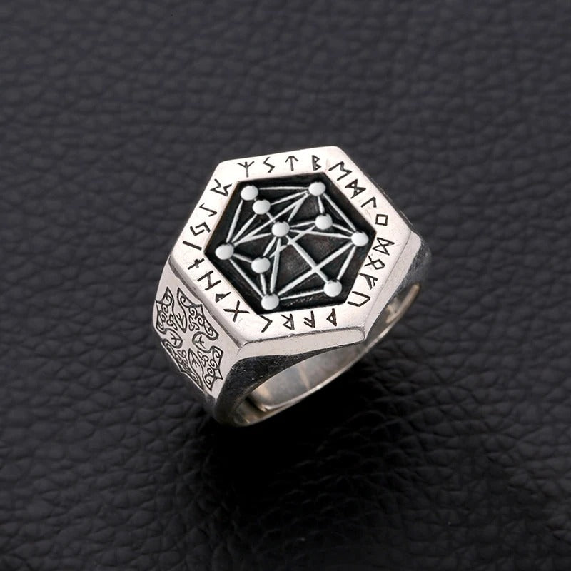 Nordic Viking Ring - Vintage Style
