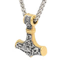 New Titanium Viking Thor's Hammer Necklace