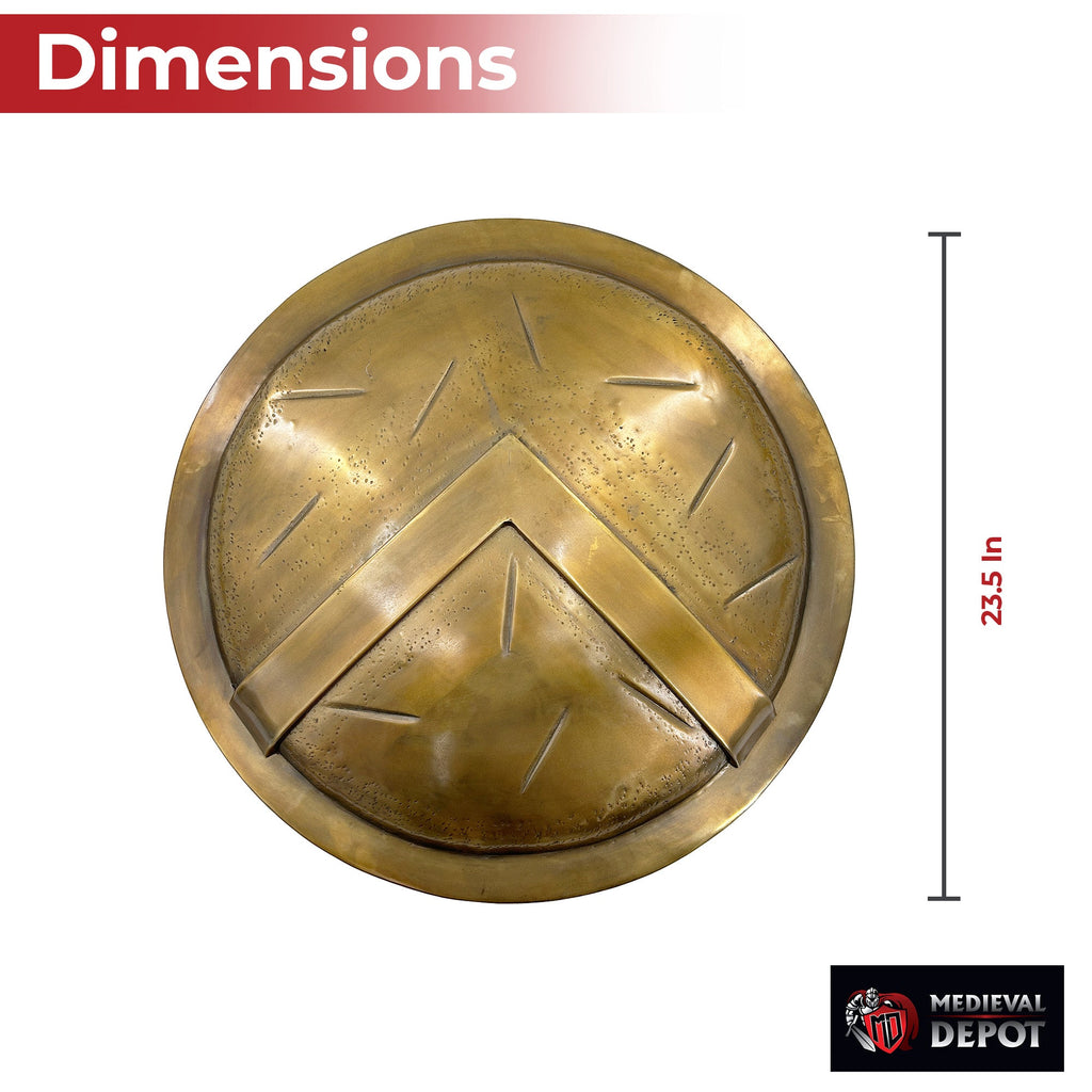 King Leonidas Spartan Functional Battle Shield