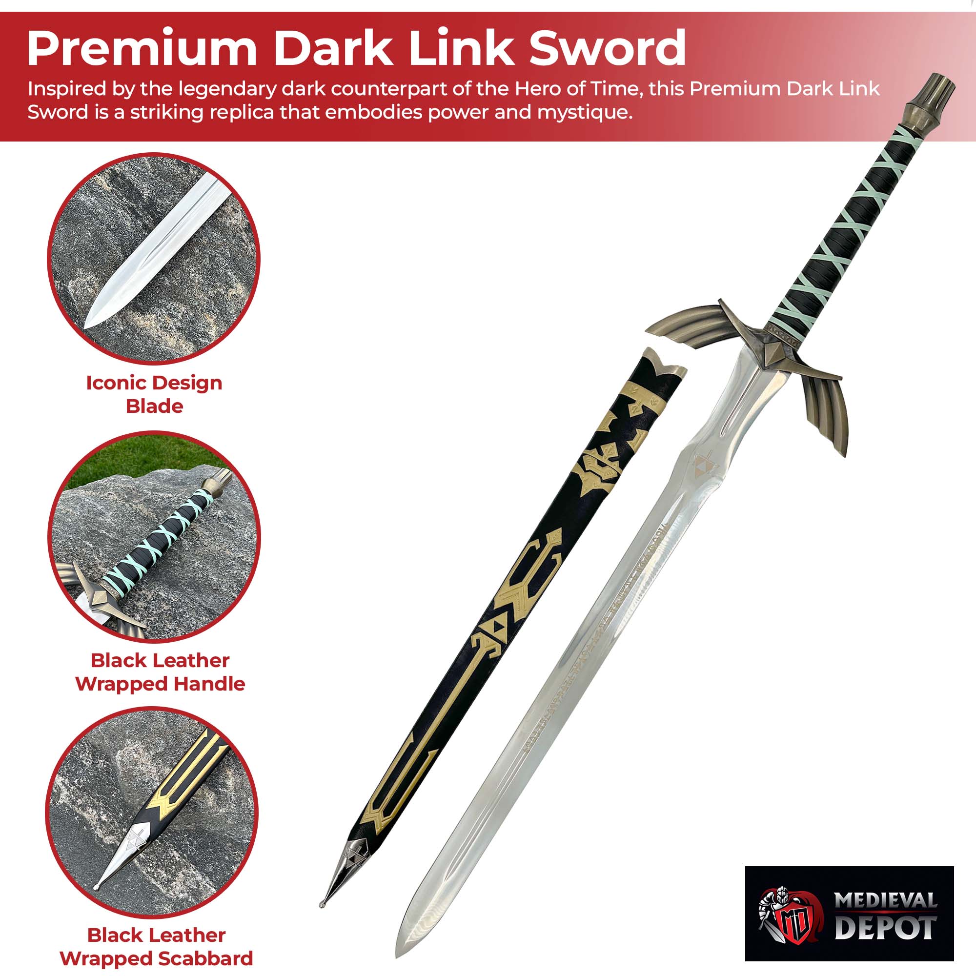 Battle Ready Dark Link Sword