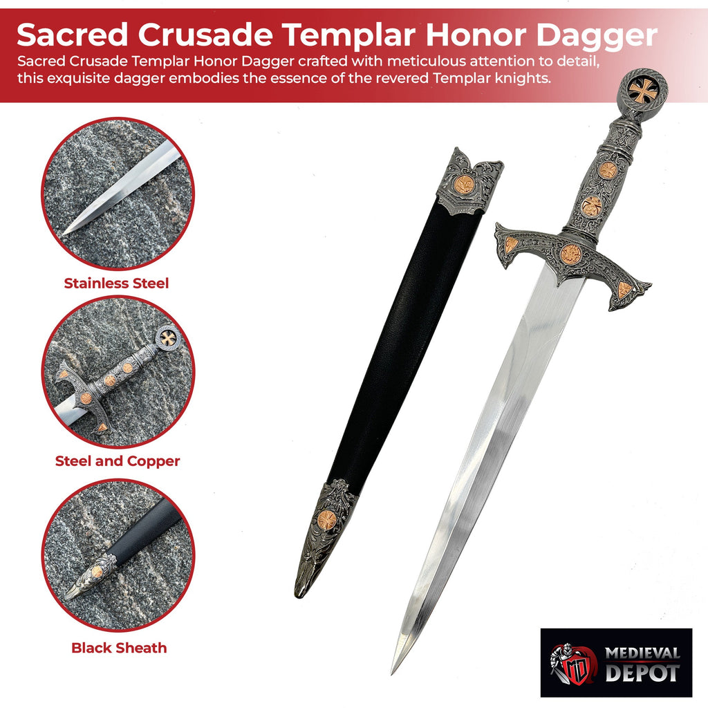 Sacred Templar Honor Dagger