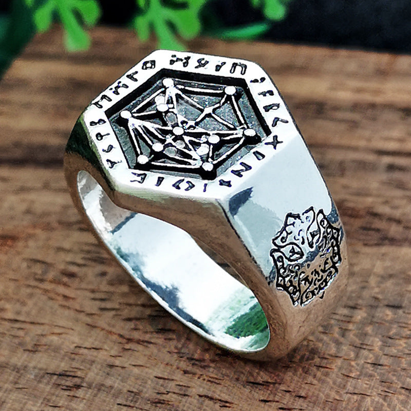 Nordic Viking Ring - Vintage Style