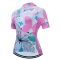 Serijoars Womens Cycling Jersey Women Short Sleeve Road Bicycle Clothing MTB Tops Summer Outdoor Sports Wear (L MXD012)