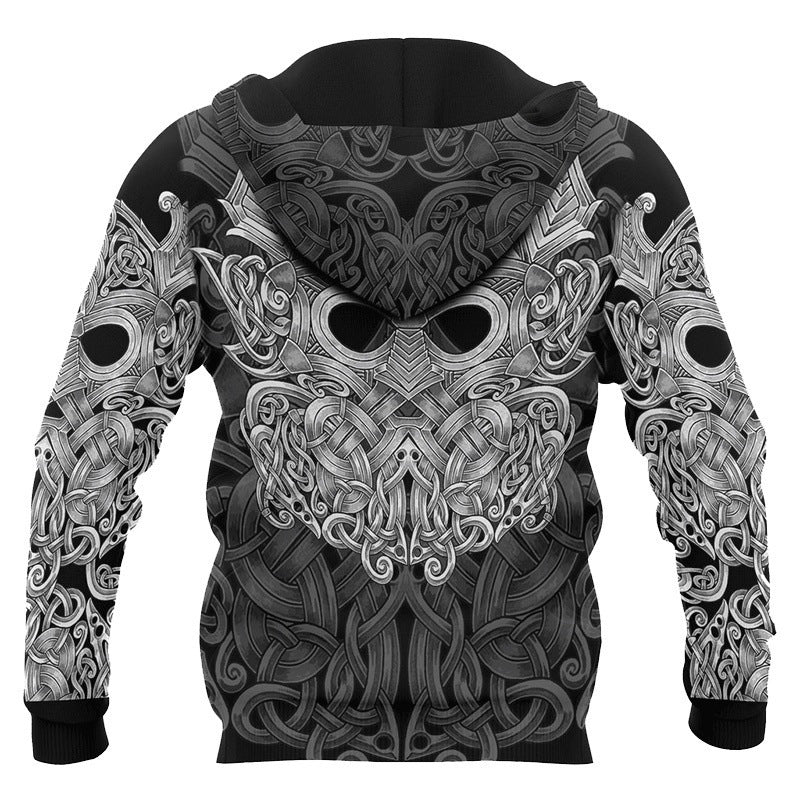 3D Printed Viking Hoodie